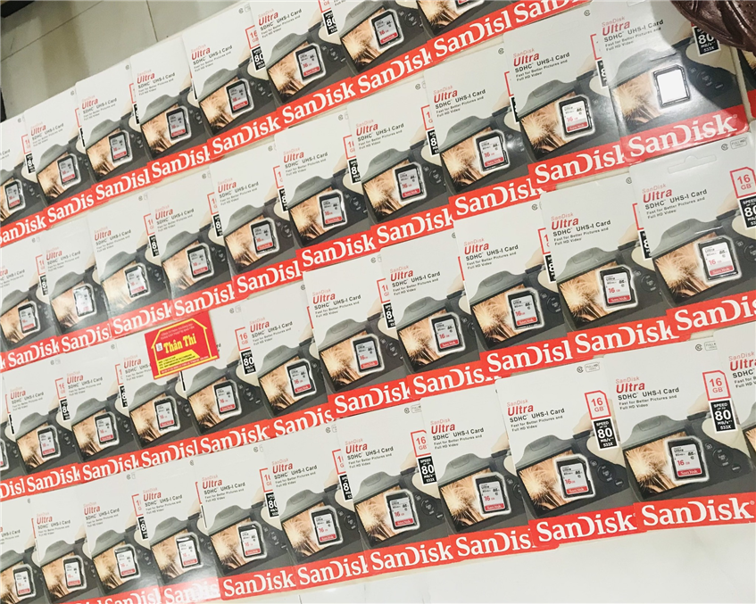 Thẻ SD nhập khẩu Sandisk