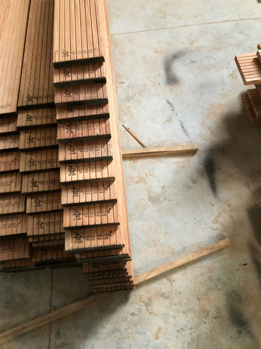 Thanh làm tổ mặt 2X15cm gỗ BUKIT MERANTI AA AUDAX THÂN THI (Dài từ 1M đến 5M) (giá 1m)