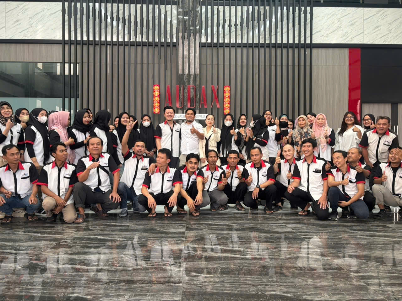 BUỔI PHỎNG VẤN TẬP ĐOÀN AUDAX INDONESIA CHÍNH HÃNG TẠI JAKARTA INDONESIA. THANKS MR MAX.