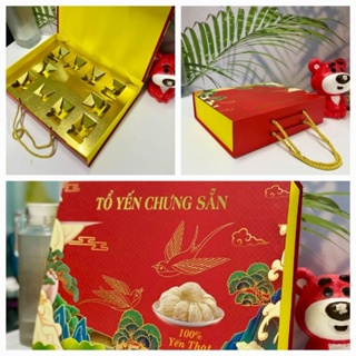Hộp quà nam châm - khay (đỏ)